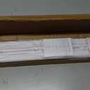LazBlinds Cordless 1" Vinyl Mini Blinds for Indoor Windows - Light Filtering Horizontal Window Blinds & Shades, 36" W x 64" H, White