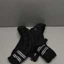 ZELUS Weighted Vest, 12lb Weight Vest with Reflective Stripe for Workout, Strength Training, Running, Fitness, Muscle Building, Weight Loss, Weightlifting (Black)