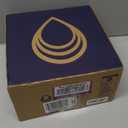 HOMEWATER 10-Cup Pitcher Filter (White)  BPA-Free, High-Capacity 2.4L Pitcher with Fast-Flow Carbon Filter, Wide Mouth for Easy Pouring, Removable Filter Replacement, Locking Lid, and Dishwasher-Safe