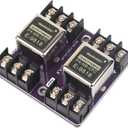 Multipurpose Audio Isolation Converters Screw Terminal Block Connectors Noise Filter Hum Eliminator with Convenient Phoenix Connectors for Audio Playing Devices Eliminate The Hum Noise