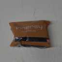 INNERSY Women's High Cut String Bikini Panties Stretchy Sexy Cotton Underwear 6-Pack (Large, Black)