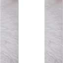 2 Pack 4 Light 25" Natural Alabaster Oval Marble Farmhouse Bathroom Black Wall Sconce