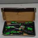 GURADESIGN 7-Piece Magnetic Screwdrivers Set, 4 Phillips and 3 Flat, Professional Cushion Grip Screwdriver Set