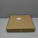 KGPLOME Plant Stand Indoor,Mid Century Walnut Wood Plant Table, Heavy Duty Metal Tall Flower Pot Stand,Modern Round Small Side End Table With Raised Design (12"x17")