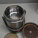 67 Oz Adults Stainless Steel Vacuum Soup Thermo For Hot Food with Inserts Stackable Bento Box and Lunch Bag,Width Mouth Portable Nsulated Food Jar Lunch Container (silvery, 67 oz)