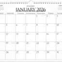 AT-A-GLANCE 2026 Wall Calendar, Monthly, 15" x 12", Medium, Business (997-1-26)