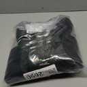 NICETOWN Blackout Draperies Window Curtain Panels, Autumn/Winter Thermal Insulated Solid Grommet Blackout Curtains/Drapes for Cafe (Set of 2, 34 inches by 84 inches, Black)