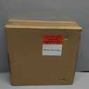 Americanflat 9x9 Picture Frame with Polished Plexiglass - Set of 5 - Use as 6x6 Frame with Mat or Display 9x9 Photo Without Mat - Galleria Collection - Square Frames for Tabletop and Wall - White