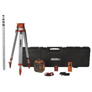 Johnson Level® Self-Leveling Rotary Laser Level System