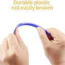 240 Pcs Disposable Blue Plastic Silverware Set, Including Blue Party Forks, Knives And Spoons 80 Pieces Each