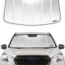 Pigenius Windshield Sun Shade for Subaru Forester 2022-2024 with Eyesight Driver Assist. Reflective Aluminum Film Front Window Sunshade - BLAZBLOCK