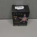 11.8" Christmas Tree Topper Star with APP & Remote Control, Color Changing Tree Topper Star Lighted with Music Sync, DIY Modes, Dimmable, Timer for Indoor Christmas Tree Decoration