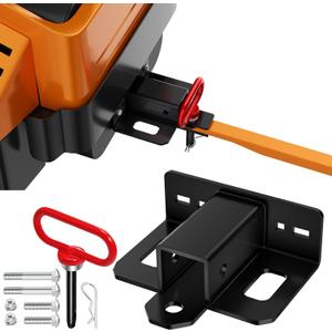 Upgraded Zero Turn Lawn Mower Hitch with 1 1/4" inch Hitch Receiver & Hitch Pin