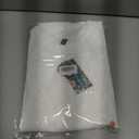 CiCiBird Womens Mesh Long Sleeve See Through Floral Lace Top Slim Fit Going Out Shirt with Thumb Holes 2025 Fall Fashion (White, L)