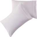 SONORO KATE Luxury Pillowcase Set Brushed Microfiber 1800 Bedding - Wrinkle, (White, 2 Pillowcases King)