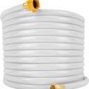 Camco TastePURE 50-Ft Water Hose - RV Drinking Water Hose Contains No Lead, No BPA & No Phthalate - Features Reinforced Design & Crafted of PVC - 1/2 Inside Diameter, Made in the USA (22753)