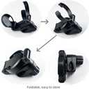 3 x Foldable Baby Stroller Parent Cup Holder, Universal Plastic Drink Holder with Anti - Slip Clamp, Suitable for Bottles, for Strollers, Outdoor Fishing, Picnics, Camping.
