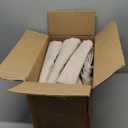 Beige Sand Linen Curtains 86 Inches Long 2 Panels Set for Living Dining Room Grommet Semi Sheer Linen Drapes Boho Farmhouse Oatmeal Tan Floor to Ceiling 86 Inch Length Curtains for Bedroom 52x86