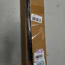 Tension Curtain Rod 51-126 Inch, Long Curtain Rod No Drilling for Window or Bathroom, Outdoor Curtain Rods for Patio Tension Rods, Easy to Install, Never Rust, Rod Diameter 1.26 Inches - Black