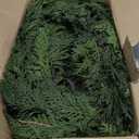 SHareconn 9FT Christmas Cedar Garland Decoration, Artificial Realistic Faux Cypress Greenery Garland for Winter Mantle Table Stairs Railing Fireplace Holiday Indoor Outdoor Decor, 9 FT