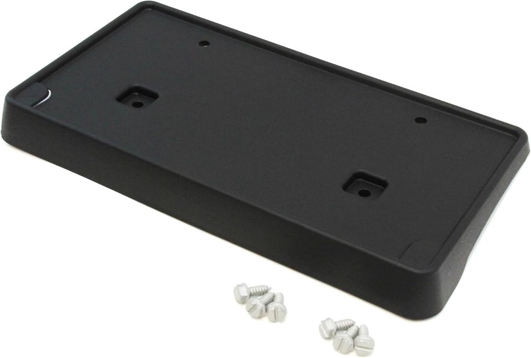 Red Hound Auto Front License Plate Bumper Mounting Bracket Black Compatible with Dodge Ram 1500 2013 2014 2015 2016 2017 2018 Frame Holder