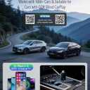 Wireless CarPlay Adapter for iPhone, 2026 Upgraded 2-in-1 Android Auto CarPlay Wireless Adapter, Convert Wired to Wireless, Fast & Stable, Plug & Play, Compatible with Factory Wired CarPlay Cars 2016+