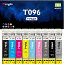 Remanufactured T096 96 Ink Cartridge R2880 Ink Cartridges 9-Color Set T0961 T0962 T0963 T0964 T0965 T0966 T0967 T0968 T0969 Ink Use for Stylus Photo R2880 Printer