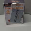 OLEGA Electric Kettle - 1500W Electric Tea Kettle 1.8L Stainless Steel Inner Electric Kettles for Boiling Water Auto Shut Off Boil-Dry Protection Electric Water Kettle for Coffee Tea, White