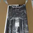 AX WABER TV Floor Stand for 13-50 inch Screens Holds up to 77lbs, Tilting and Height Adjustable Monitor Floor Stand Mount,Tall Standing TV Stand for Bedroom, Dorm Room, Office, Max VESA 200x200mm