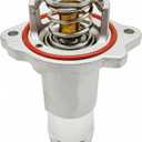 Engine Coolant Thermostat And Housing Assembly Fits For Chevrolet Colorado 2004-2012 For Gmc Canyon 2004-2012 For Hummer H3 H3T 2006-2010 For 2006-2008 Isuzu i-280 i-290 i-350 i-370 15-11073