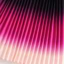 Hilinker Toddler Girl Pleated Dress Ruffle Sleeveless Retro Party Dresses with Belt Black Pink Gradient 5-6Y