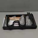 Pot and Pan Organizer for under Cabinet, Expandable Pan Lid Organizer for Kitchen Organizers and Storage, Upgraded with Adjustable Dividers and Wooden Handles