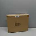 Lavezee 8x10 Picture Frames Set of 2, Rustic L Shaped Double Sided Frame for 8 by 10 Photo, Made of Brown Base and HD Tempered Glass Covers for Table Top Display