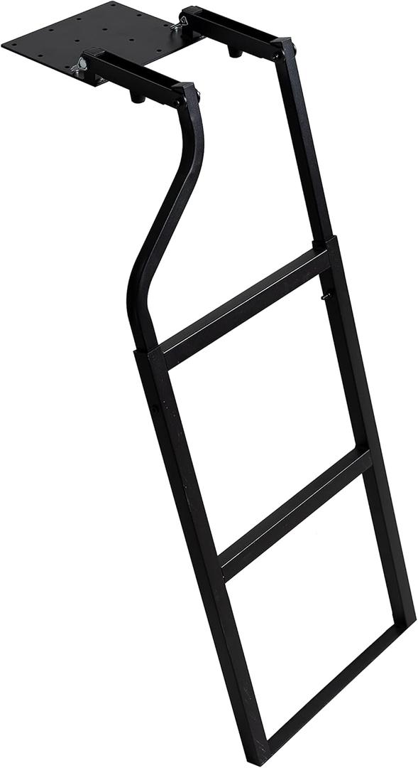 Traxion 5-100 Tailgate Ladder , Black (14.2" x 44")