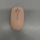 Unipows Wireless Mouse - 2.4G Slim Portable Computer Mouse with Nano Receiver, Less Noise Mobile Optical Mice for Notebook, PC, Laptop, Computer, Mac (Pink)