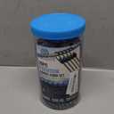 GOEASY0312 Premium Bungee Cords Heavy Duty - 20 pcs Bungee Cords with Hooks in A Storage Jar Includes 10", 18", 24", 30", 36", 48" Bungie Cord Bundle