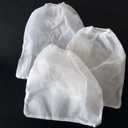 Lurrose 10pcs Nail Dust Collector Packs Replacement Non-woven Reusable Nail Dust Collector Bag for Nail Art Dust Suction Collector