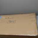 Amazon Basics Portable Folding Soft Dog Crate for Cat, Dog, Rabbit, Double Door with Mesh Ventilation, Collapsible, Easy to Set Up, Large 36" x 24" x 24", Tan