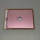 MMK Keyboard Case Compatible with iPad 10.2 inch 9th Gen 2021,for iPad 8th Generation 2020, 7 Color Backlit 360 Rotatable Wireless Detachable Bluetooth Keyboard Cover Tablet Case (Rose Gold)