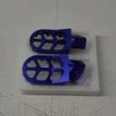 AnXin Motorcycle Foot Pegs Footpeg Pedals FootRest for PW50 1981-2023 PW80 1983-2006 Pit Dirt Bike Blue