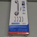 TAILI Shower Grab Bar 2 Pack 16 Inch Suction Grab Bars for Bathtubs & Showers, Heavy Duty Shower Handle Removable Shower Handrails for Elderly and Seniors, No Drilling Waterproof, Silver