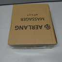 AERLANG Massage Gun with Heat Deep Tissue Back Massager Neck Massager for Pain Relief,Muscle Percussion Massage Gun, Birthday Gifts for Men Women Dad him Handheld Message Gun with 7Heads&Silent (Black)