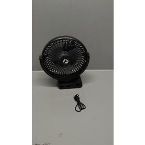 8-inch Clip-on Fan - 12000mAh Portable Rechargeable Battery With 3 Speeds and Strong Airflow, USB Small Desk Personal Quiet for Office, Stroller, Bedroom and Camping