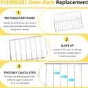 316496201（24" x 16" ）inch Compatible with Frigidaire Electrolux Oven Range