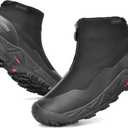 XPETI Men's Coldurban II Front Zip Waterproof Campsite Hiking Boots, Size 12