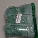 Gueuusu Baby Boys Girls Swimsuit One Piece Striped Zipper Bathing Suit Rash Guard Long Sleeve Seersucker Swimwear Sunsuit (Green, 6-12 Months)