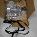 RE0F11A CVT Transmission Filter Oil Pan Gasket Kit Compatible With Nissan 2013-2019 Sentra 1.8L,2012-2019 Versa 1.6L,2014-2019 Versa Note 1.6L 33010-JF015 31726-28X0A 31726-3JX0A 19318012