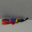 Mr. Pen Rainbow Ray Travel Umbrella, Windproof, Automatic, Compact, 42 Inch Canopy, Fiberglass Shaft, Aluminum Frame