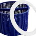 SPX1082CA Pool Skimmer Basket & SPX1082D Basket Support Ring | Replacement for Hayward Swimming Pool Skimmer & Aladdin B-152 Skimmer SP1082 SP1083 SP1084 1085 1086 SP1075 1075T 1076 1077