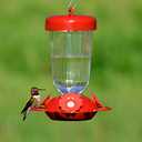 Perky-Pet 135TF Perkys Finest 16 oz Plastic Top Fill Hummingbird Feeder, Red